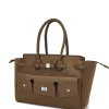 BORSA A MANO DONNA - SAVE MY BAG FANGO - S62-CLARA-L-LY