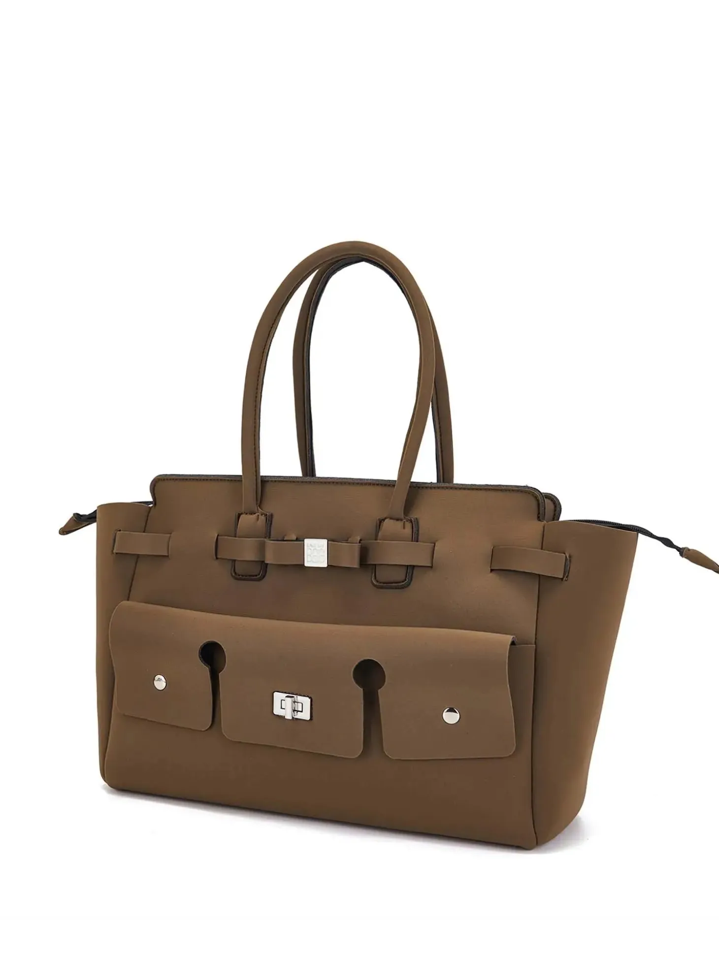 BORSA A MANO DONNA - SAVE MY BAG FANGO - S62-CLARA-L-LY