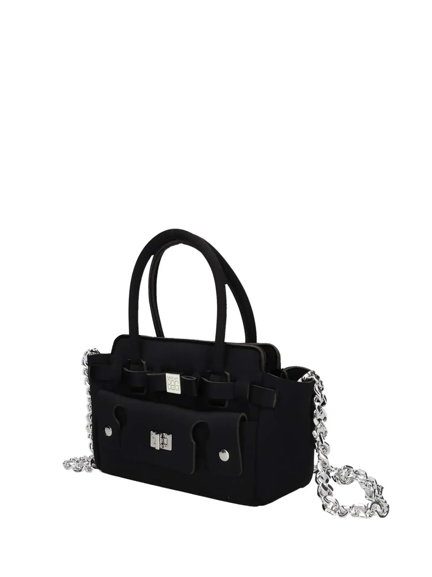 BORSA A MANO DONNA - SAVE MY BAG NERO - S62-CLARA-S-LY
