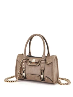 BORSA A MANO DONNA - SAVE MY BAG TAUPE - S62-SELENA-S-SUE