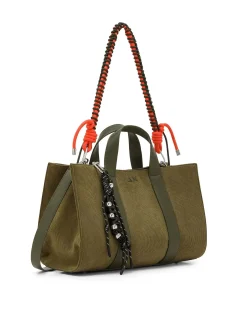 BORSA A MANO DONNA - SUN68 MILITARE - Y46222