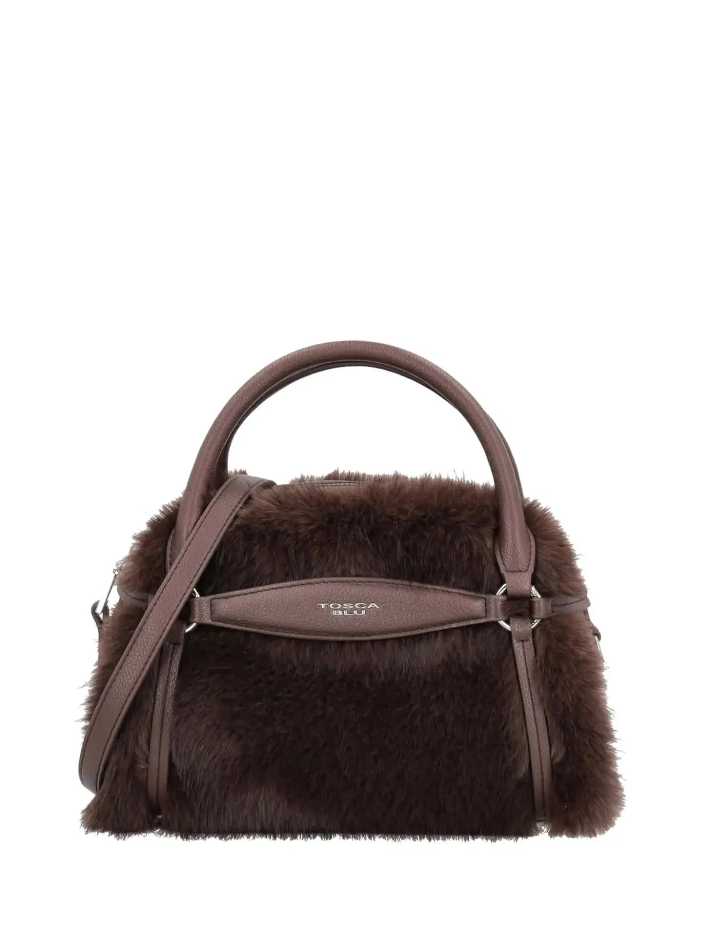 BORSA A MANO DONNA - TOSCA BLU MARRONE - TF26JB371