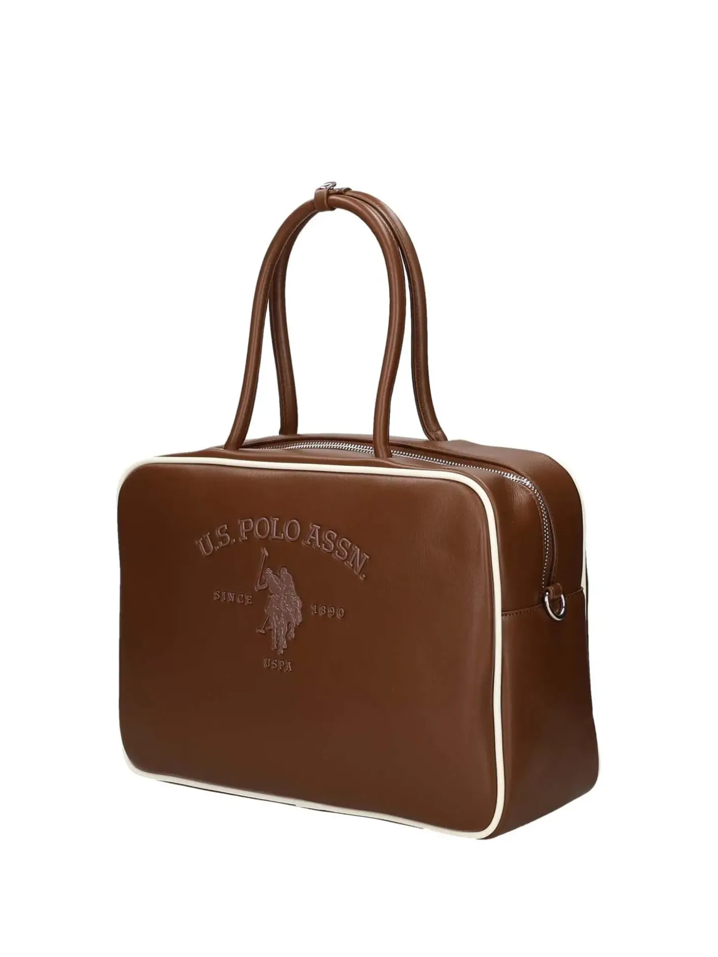 BORSA A MANO DONNA - US POLO ASSN. MARRONE - BEU0D9099WVP