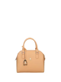 BORSA A MANO DONNA - US POLO ASSN. CAMEL - BEUJE9107WVP