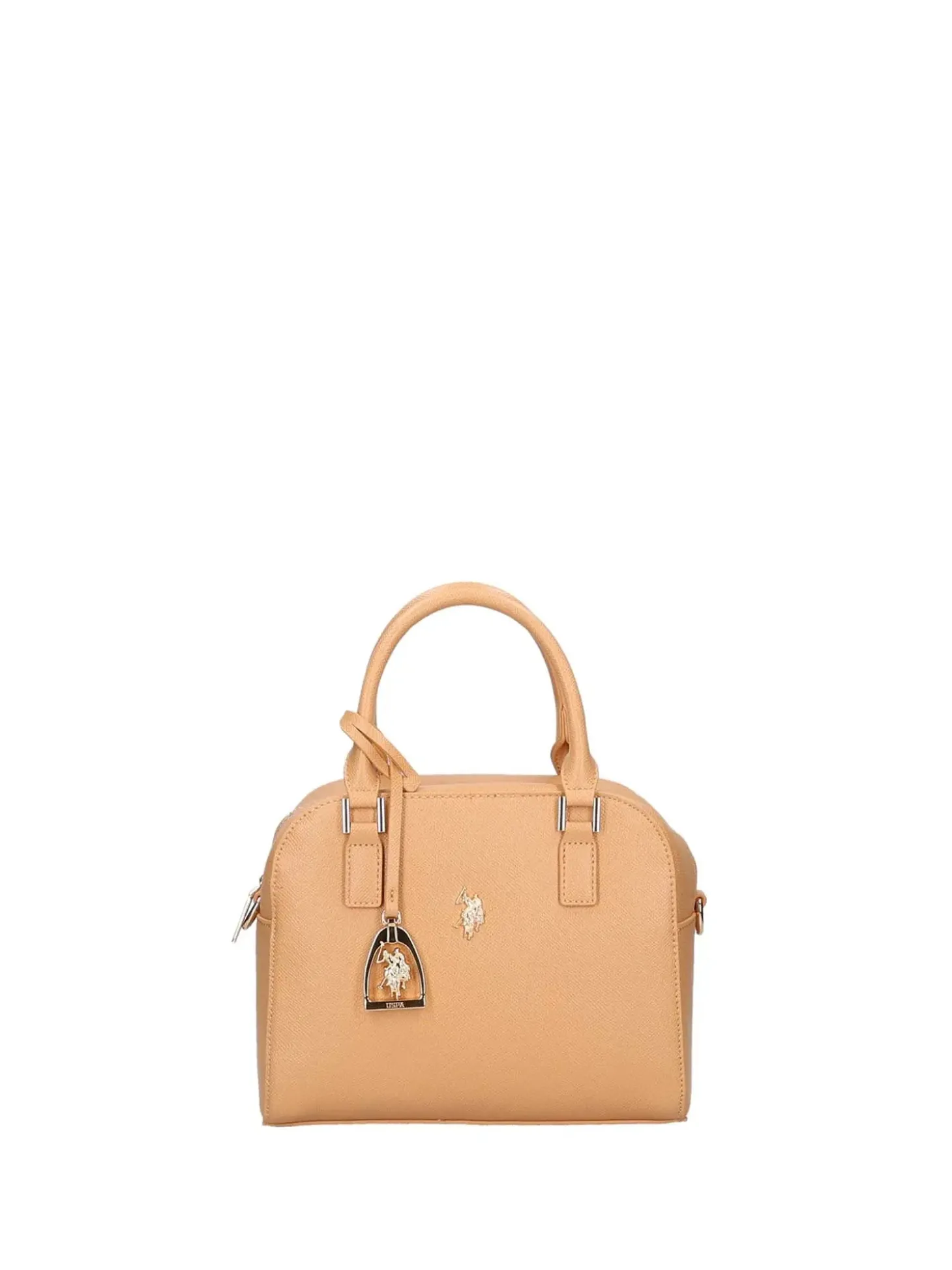 BORSA A MANO DONNA - US POLO ASSN. CAMEL - BEUJE9107WVP