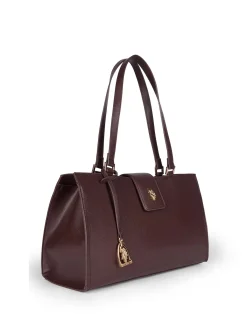 BORSA A MANO DONNA - US POLO ASSN. MARRONE SCURO - BIUJE9379WVP