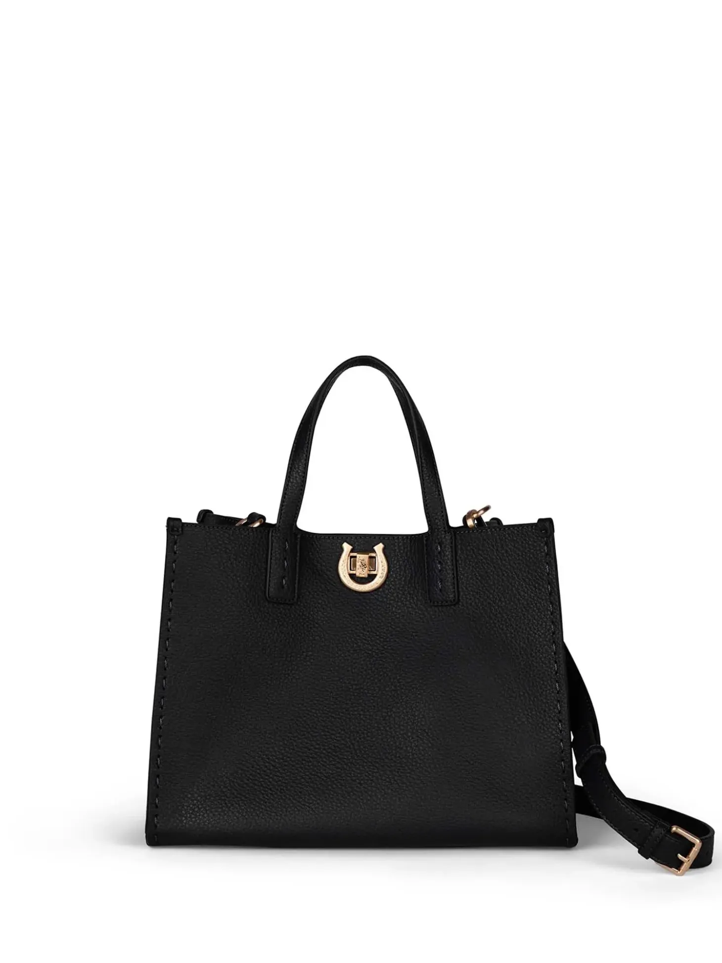 BORSA A MANO DONNA - US POLO ASSN. NERO - BIU0M8869WVP