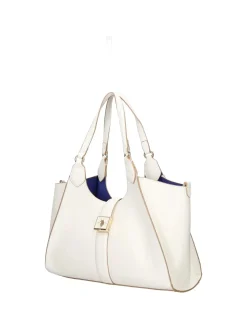 BORSA A MANO DONNA - US POLO ASSN. BIANCO - BEUMF9043WVP