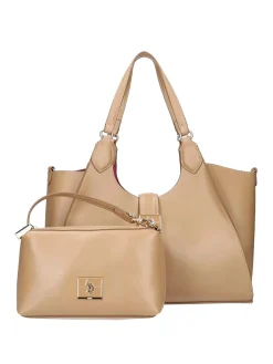 BORSA A MANO DONNA - US POLO ASSN. POLVERE - BEUMF9043WVP