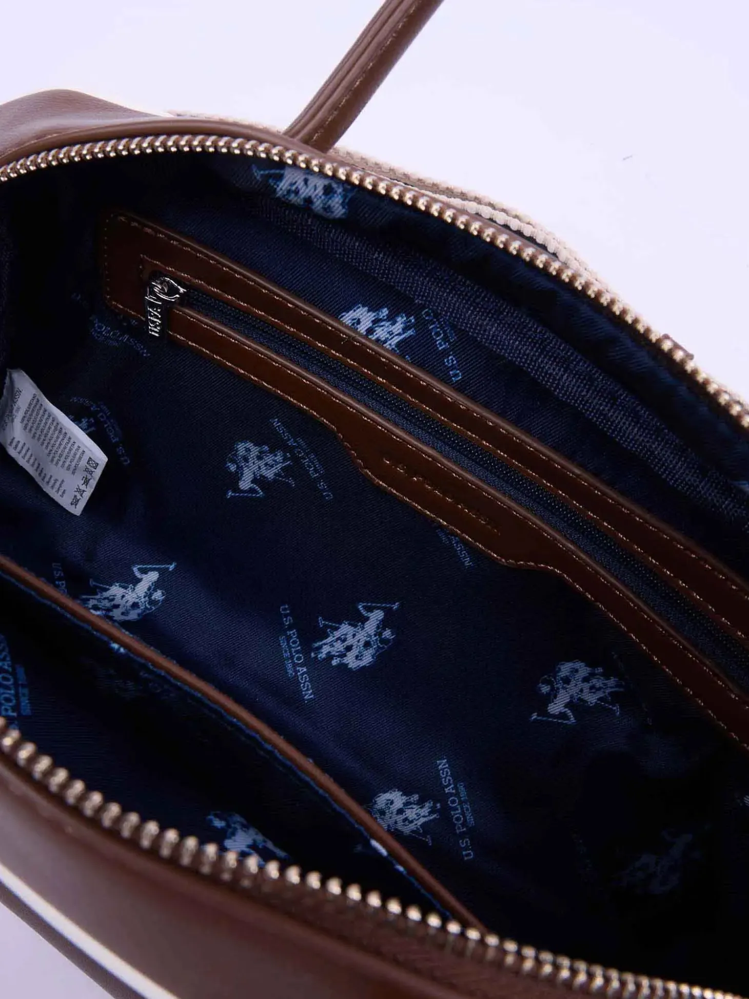 BORSA A MANO DONNA - US POLO ASSN. MARRONE - BEU0D9100WVP