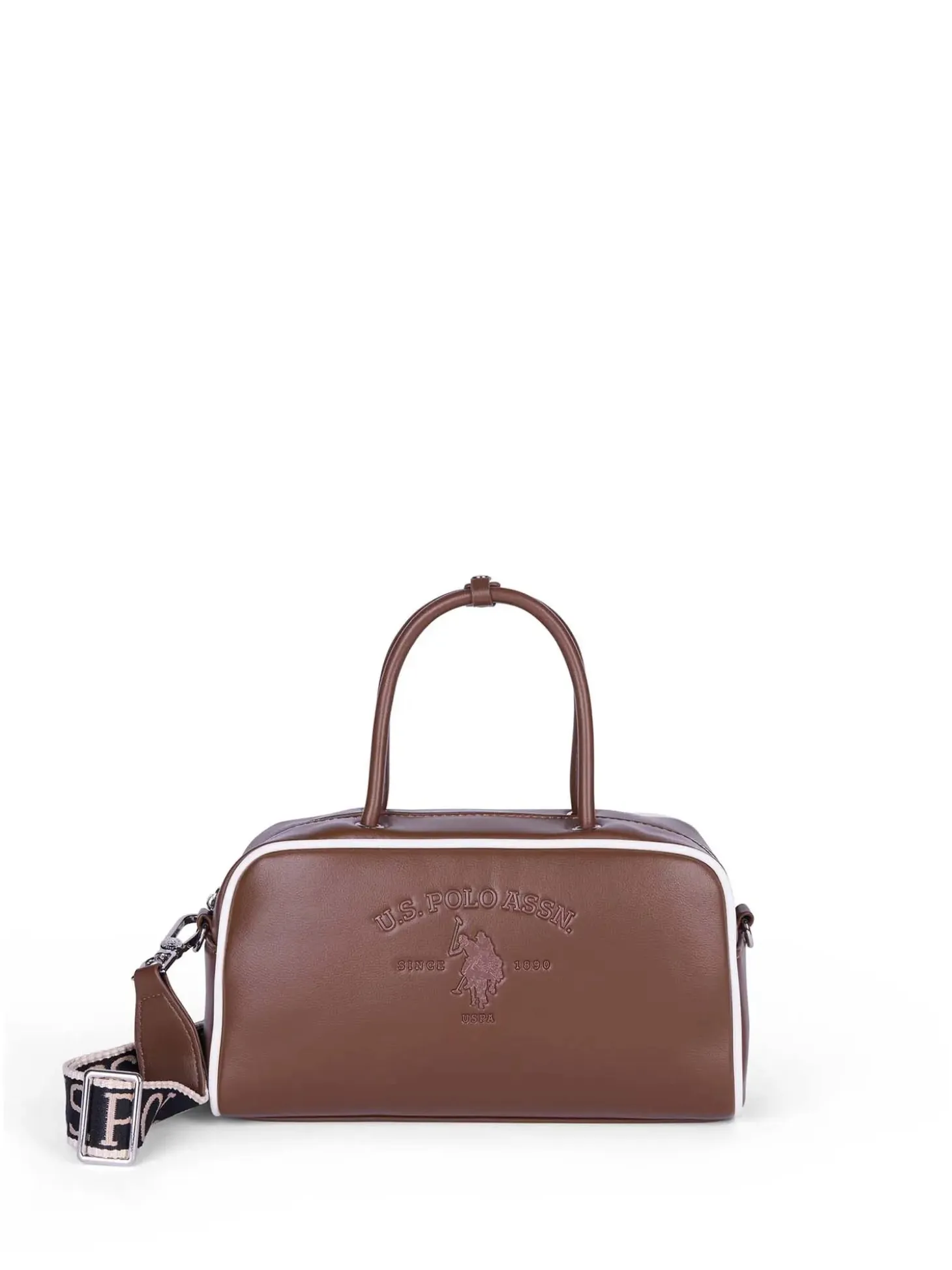 BORSA A MANO DONNA - US POLO ASSN. MARRONE - BEU0D9100WVP