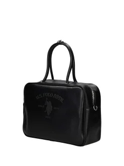 BORSA A MANO DONNA - US POLO ASSN. NERO - BEU0D9099WVP