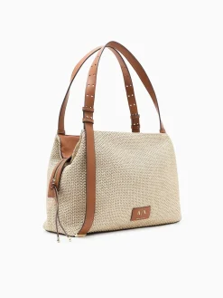 BORSA A SPALLA DONNA - ARMANI EXCHANGE NATURALE - XW002603 AF22683
