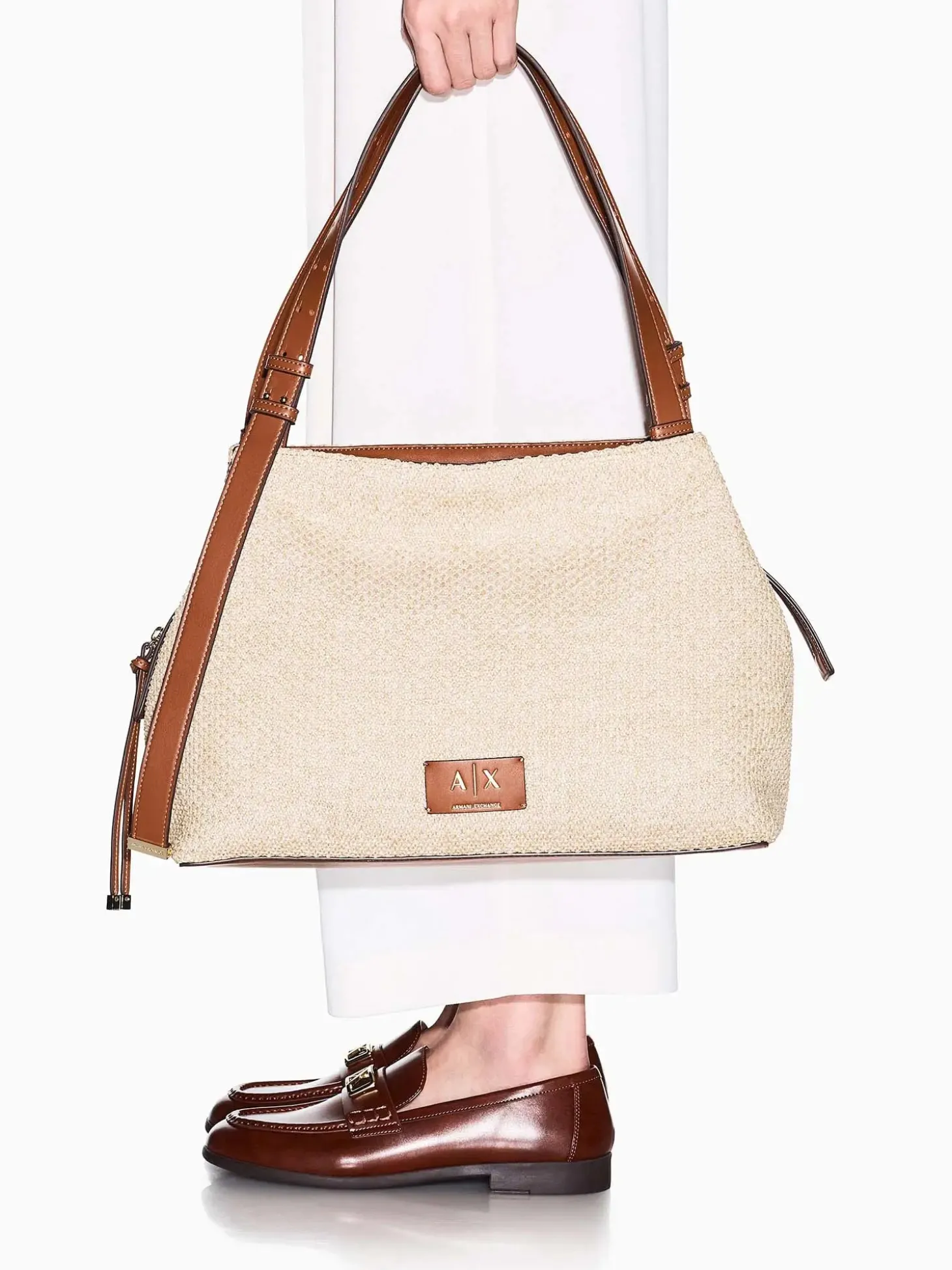 BORSA A SPALLA DONNA - ARMANI EXCHANGE NATURALE - XW002603 AF22683
