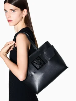 BORSA A SPALLA DONNA - ARMANI EXCHANGE NERO - 949138 0A874