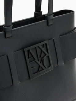 BORSA A SPALLA DONNA - ARMANI EXCHANGE NERO - 949138 0A874