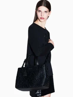 BORSA A SPALLA DONNA - ARMANI EXCHANGE NERO - XW001222 AF15774