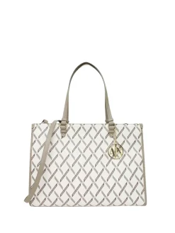 BORSA A SPALLA DONNA - ARMANI EXCHANGE BIANCO-SABBIA - XW000927 AF17155