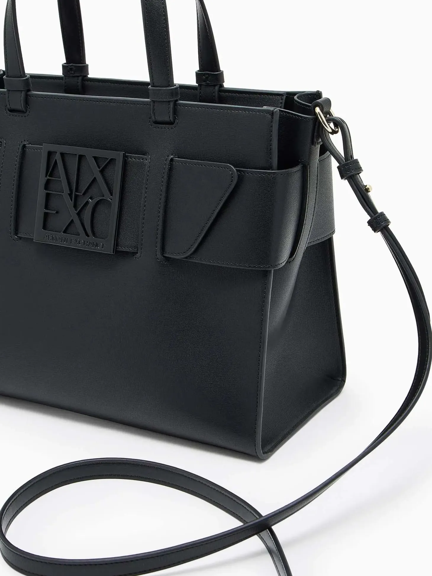 BORSA A SPALLA DONNA - ARMANI EXCHANGE NERO - 942689 0A874