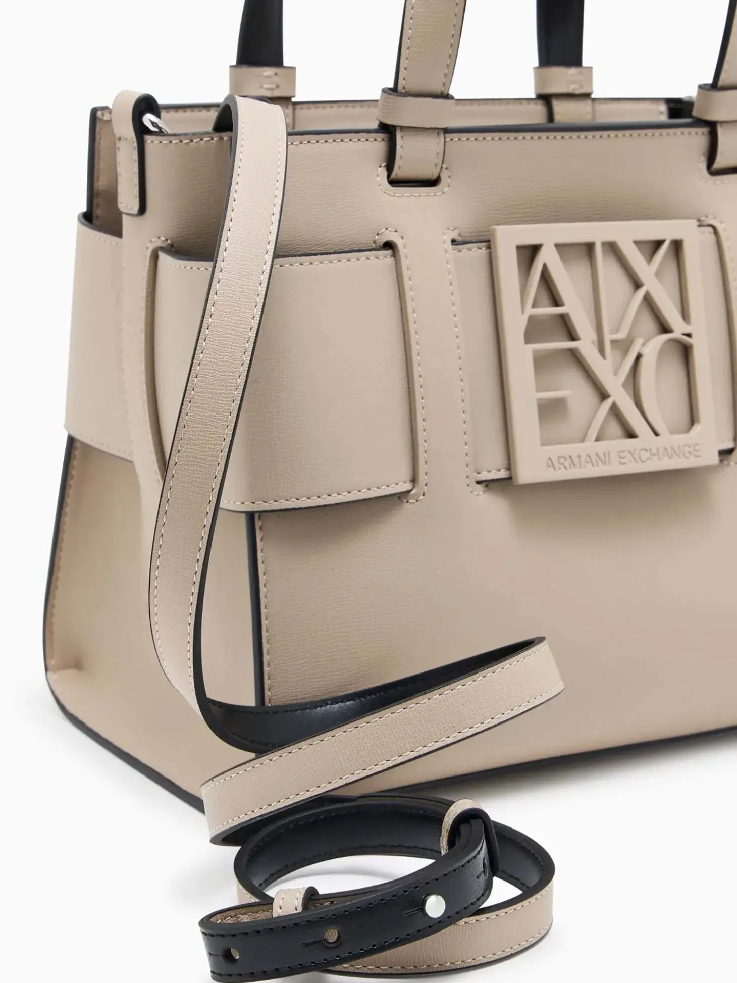 BORSA A SPALLA DONNA - ARMANI EXCHANGE SABBIA - 942690 0A874