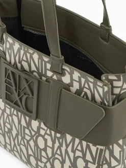 BORSA A SPALLA DONNA - ARMANI EXCHANGE SABBIA - 942689 3F742