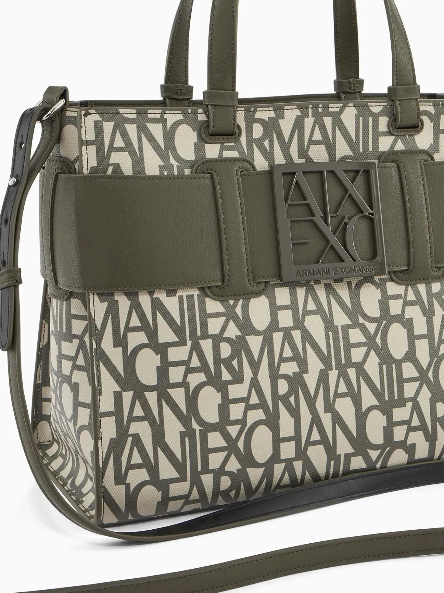 BORSA A SPALLA DONNA - ARMANI EXCHANGE SABBIA - 942689 3F742