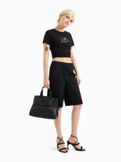 BORSA A SPALLA DONNA - ARMANI EXCHANGE NERO - XW000285 AF11902