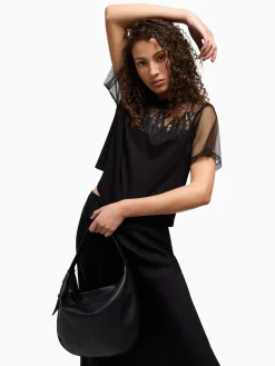 BORSA A SPALLA DONNA - ARMANI EXCHANGE NERO - XW000916 AF11902