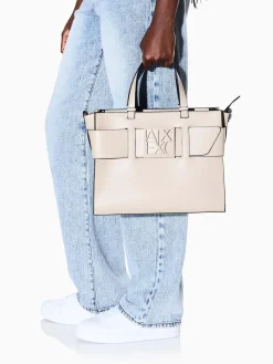 BORSA A SPALLA DONNA - ARMANI EXCHANGE SABBIA - 942689 0A874