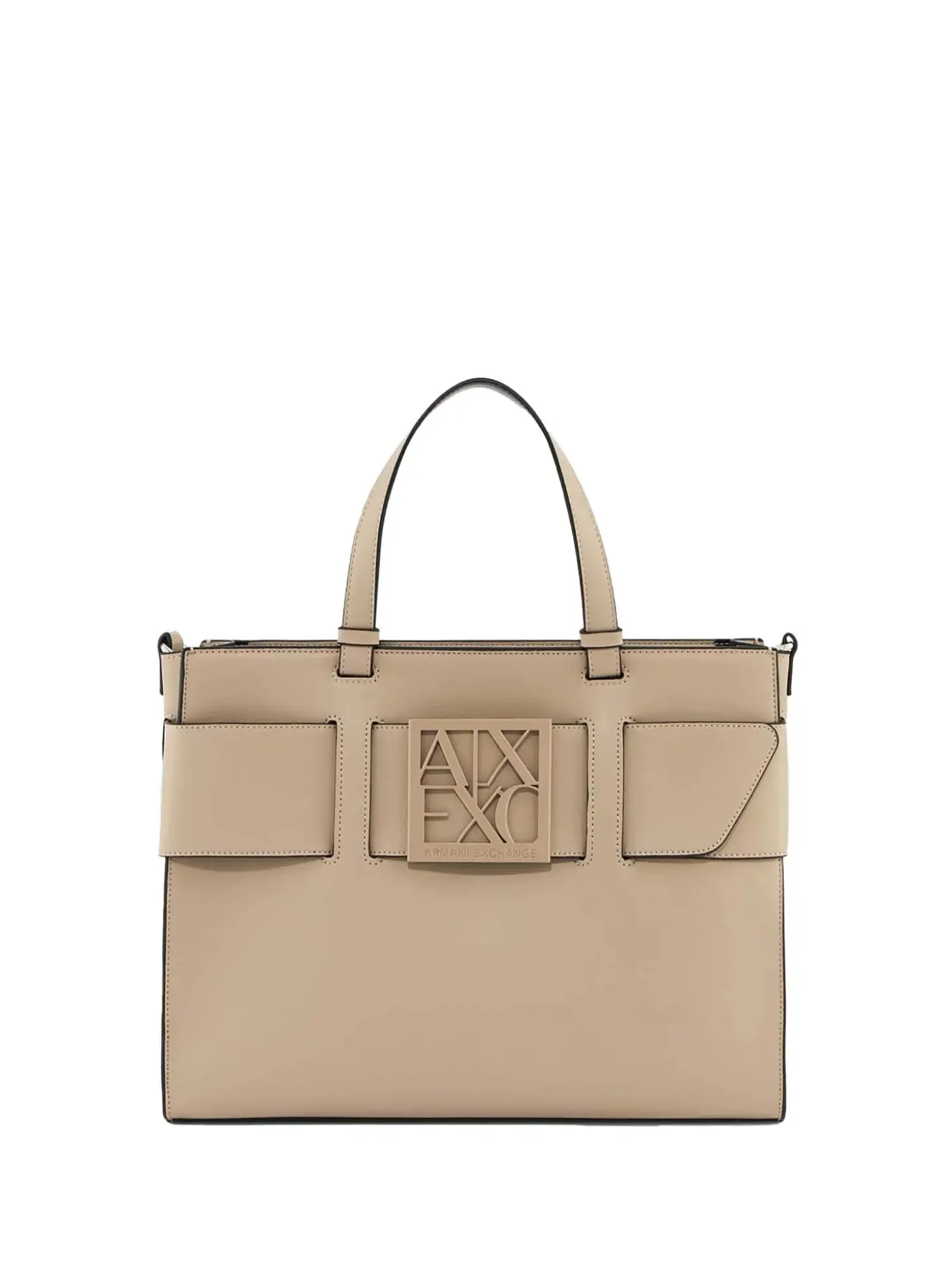BORSA A SPALLA DONNA - ARMANI EXCHANGE SABBIA - 942689 0A874