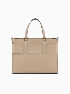 BORSA A SPALLA DONNA - ARMANI EXCHANGE SABBIA - 942689 0A874