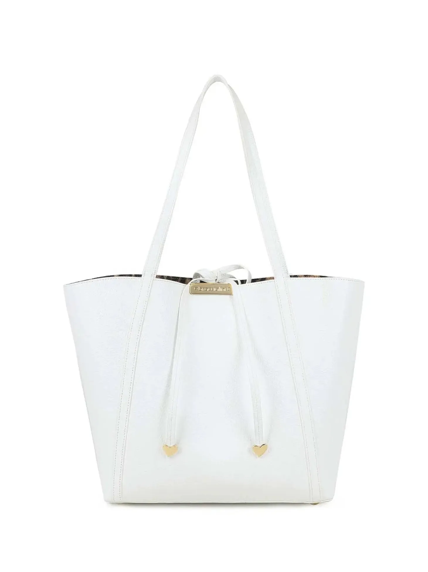 BORSA A SPALLA DONNA - BRACCIALINI BIANCO - B19035-PP