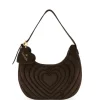 BORSA A SPALLA DONNA - BRACCIALINI MARRONE - B19255-YY