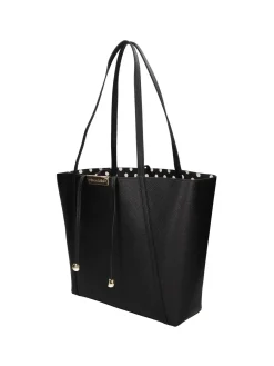 BORSA A SPALLA DONNA - BRACCIALINI NERO - B19323-PP