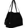 BORSA A SPALLA DONNA - BRACCIALINI NERO - B19373-PP