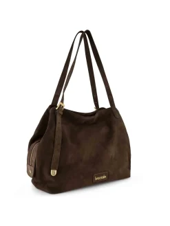 BORSA A SPALLA DONNA - BRACCIALINI MARRONE - B19373-PP