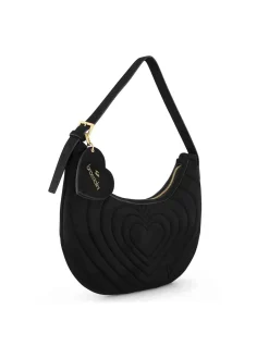 BORSA A SPALLA DONNA - BRACCIALINI NERO - B19255-YY