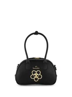 BORSA A SPALLA DONNA - BRACCIALINI NERO - B19213-YY
