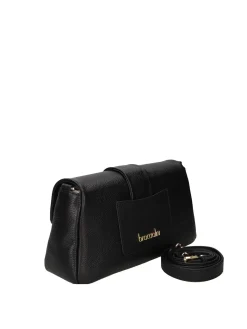 BORSA A SPALLA DONNA - BRACCIALINI NERO - B19325-PP