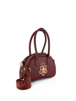 BORSA A SPALLA DONNA - BRACCIALINI BORDEAUX - B19213-YY