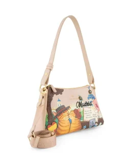 BORSA A SPALLA DONNA - BRACCIALINI UNICO - B19165-YY