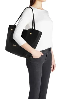 BORSA A SPALLA DONNA - BRACCIALINI NERO - B19031-PP