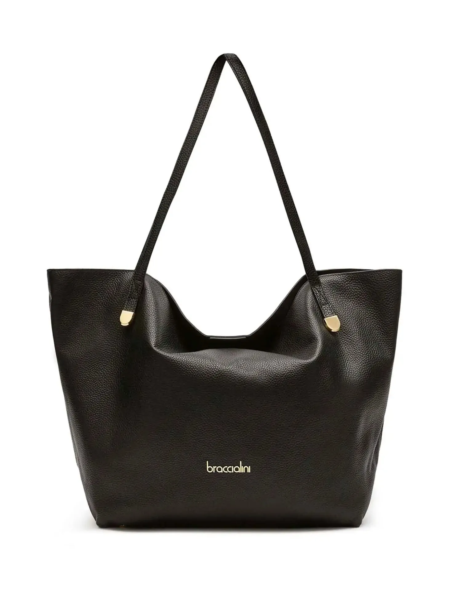 BORSA A SPALLA DONNA - BRACCIALINI NERO - B19031-PP