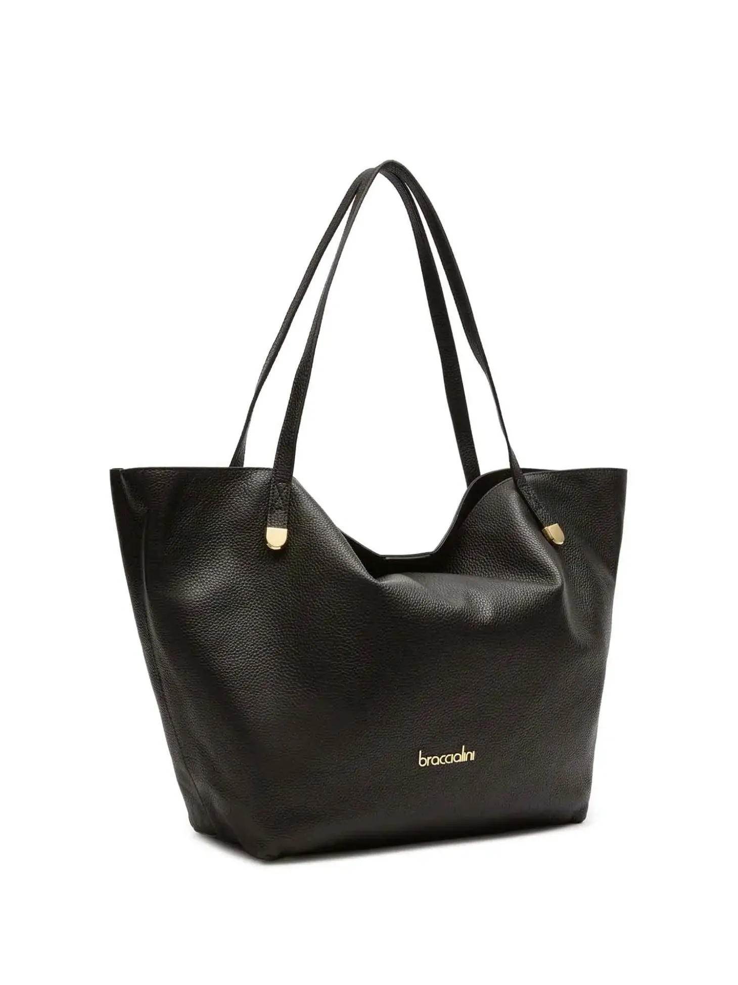 BORSA A SPALLA DONNA - BRACCIALINI NERO - B19031-PP