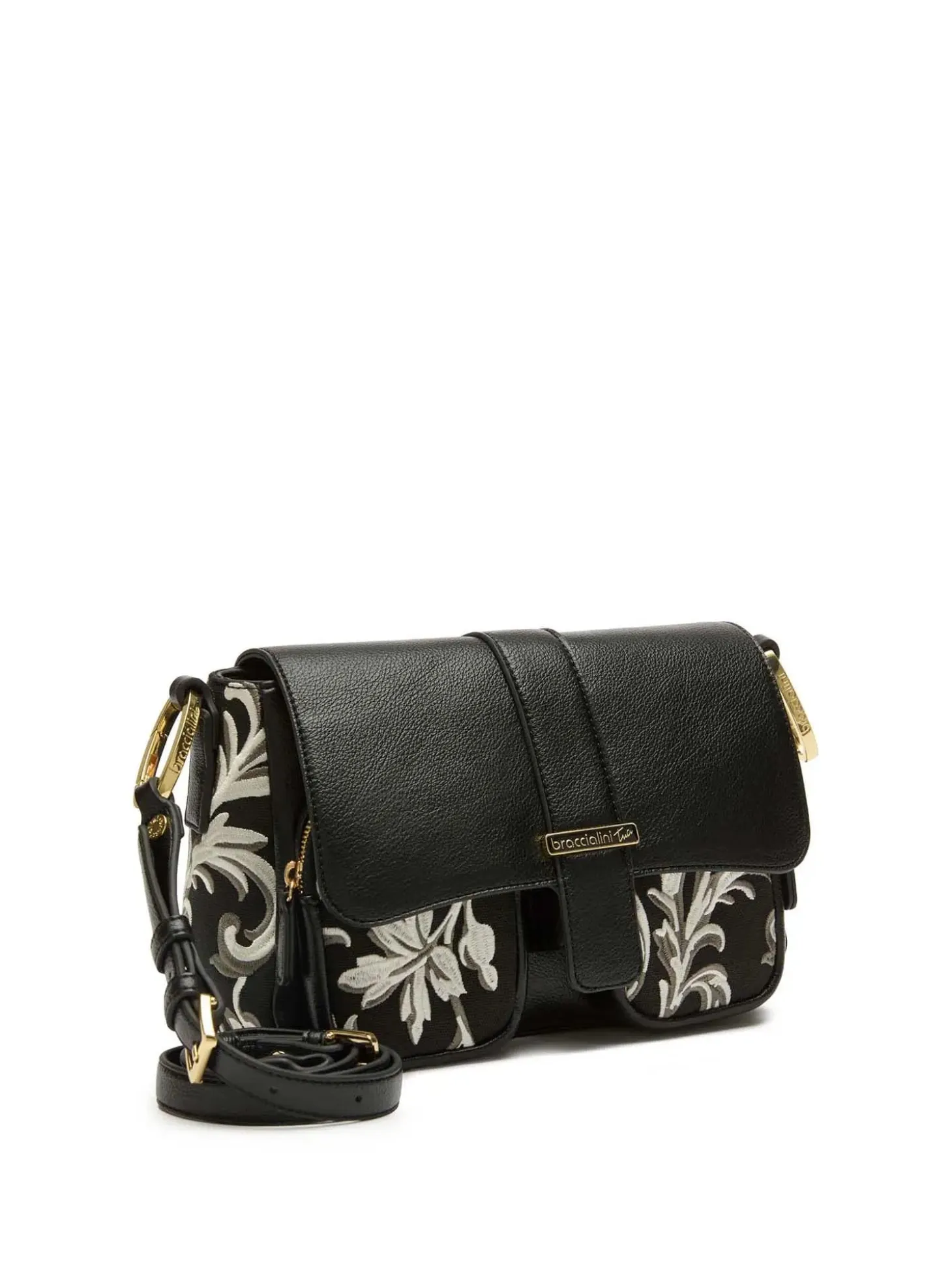 BORSA A SPALLA DONNA - BRACCIALINI NERO - B19120-TY