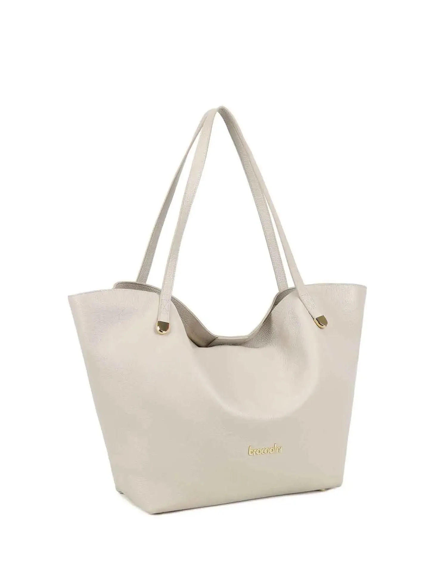 BORSA A SPALLA DONNA - BRACCIALINI GRIGIO - B19031-PP