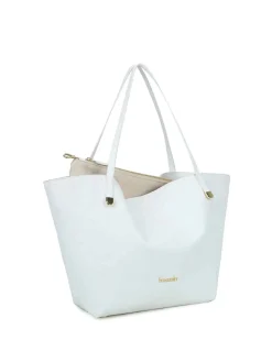 BORSA A SPALLA DONNA - BRACCIALINI BIANCO - B19031-PP