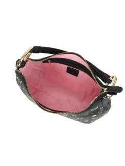 BORSA A SPALLA DONNA - BRACCIALINI NERO - B18882-YY