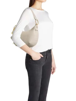 BORSA A SPALLA DONNA - BRACCIALINI GRIGIO - B18842-YY