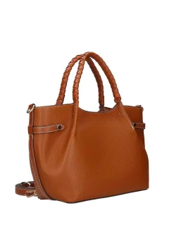 BORSA A SPALLA DONNA - CAFE NOIR CUOIO - C3YA1005